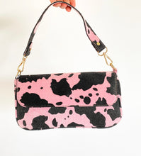 Load image into Gallery viewer, Cow Print Shoulder Bag
