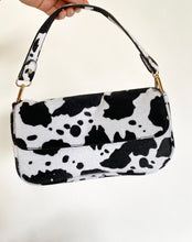 Load image into Gallery viewer, Cow Print Shoulder Bag
