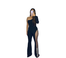 Load image into Gallery viewer, Rhinestone Jumpsuit (Black)
