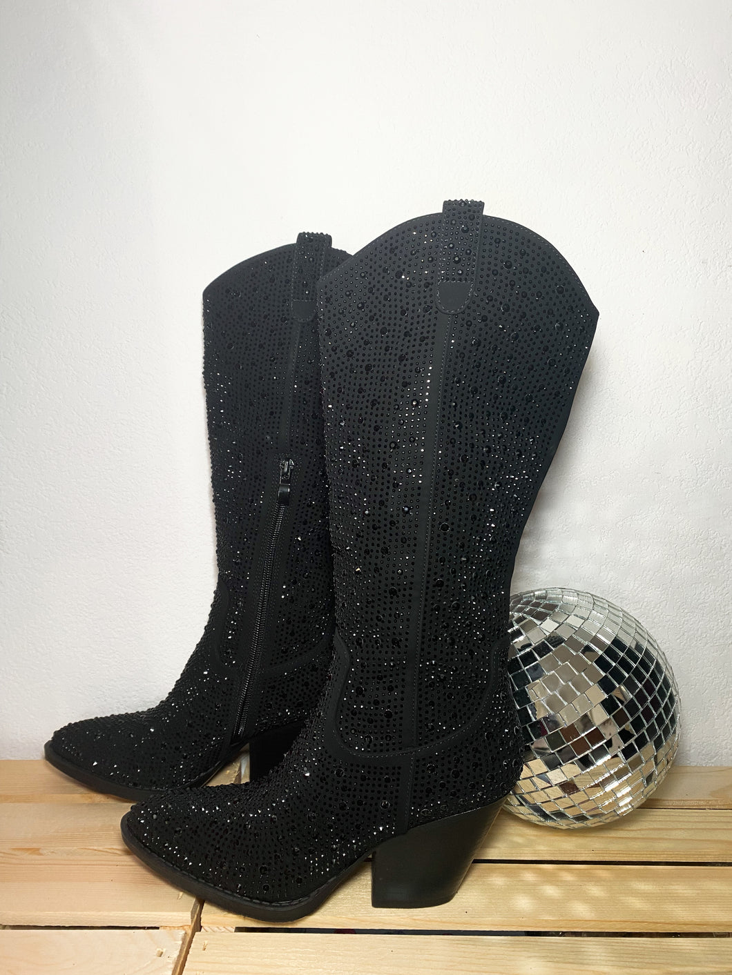 Rhinestone Boots