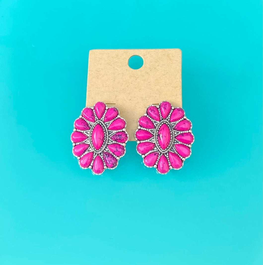 Pink Earrings